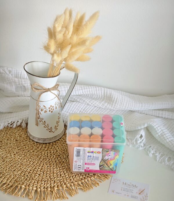 Vedro barvnih kred Deco, MiniMe in otroške reči